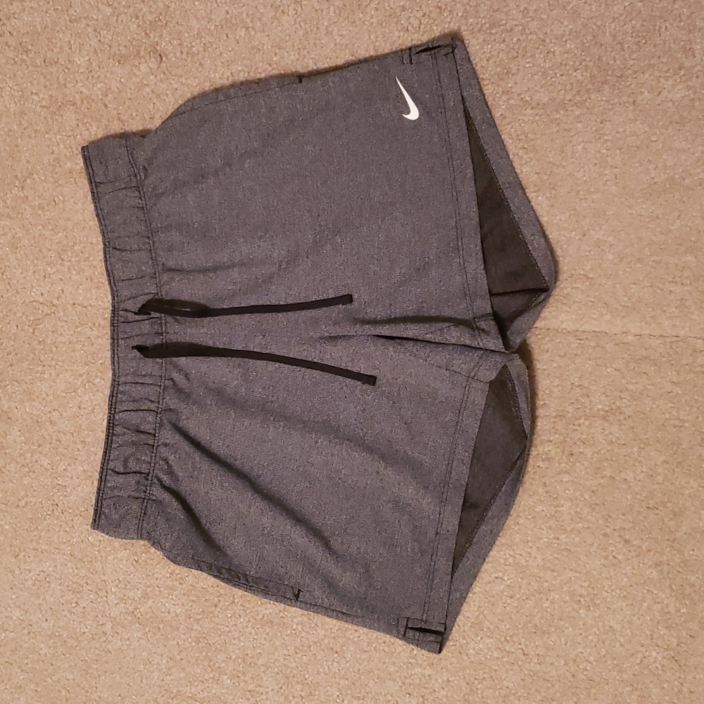Nike Women's Gray Dry-Fit Attack Running Shorts